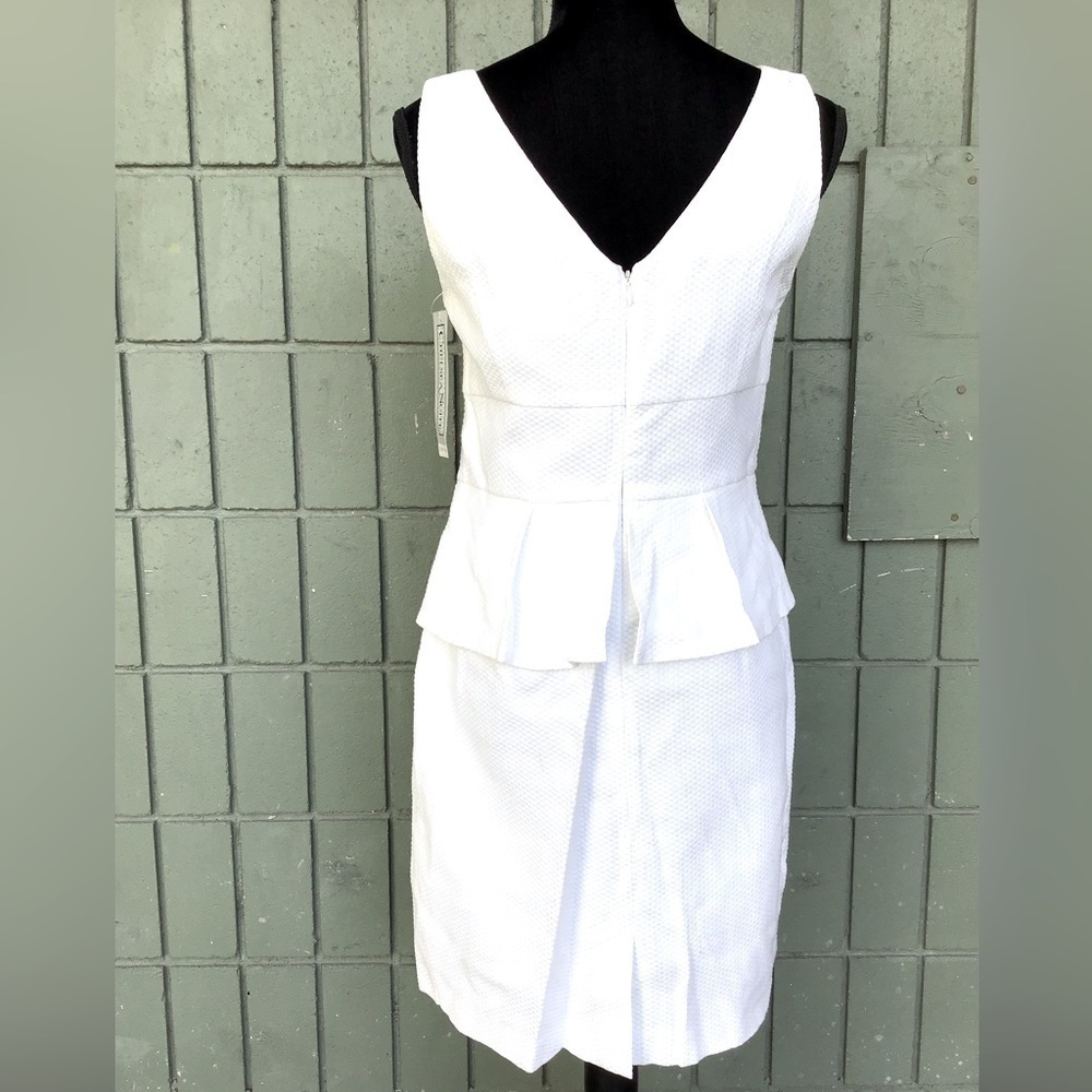 NWT- Beautiful Chelsea Suite White Dress Size 8. - Picture 3 of 5